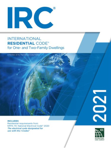 IRC 2021 International Residential Code (1609839579)