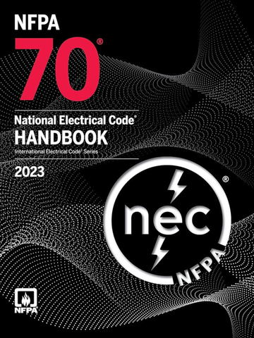 NFPA 70 NEC Handbook, 2023 Edition Hardcover (1455930717)