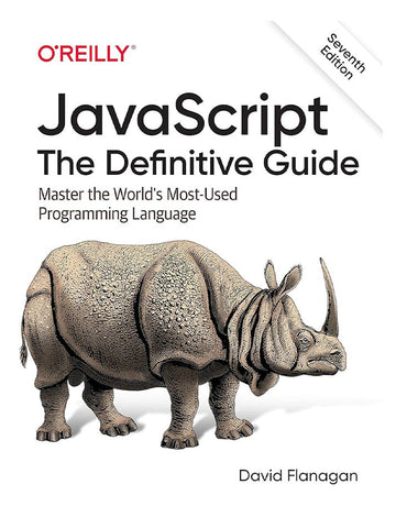 JavaScript: The Definitive Guide, 7th Edition by David Flanagan – O'Reilly paperback front cover